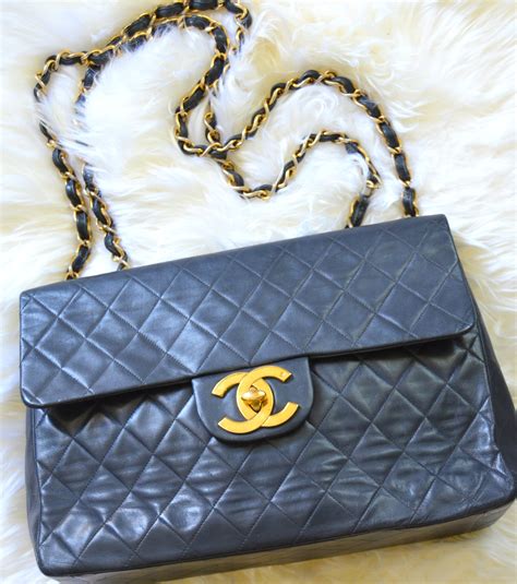 chanel maxi vintage bag|chanel jumbo double flap bag.